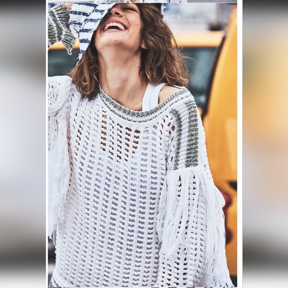 Sonia Rykiel Cream Knit Sweater